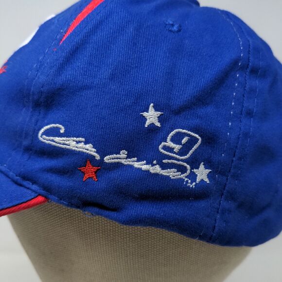 Napa Racing Men's Strapback Hat Blue OSFM Embroidered Logo Fallen Heroes Fund - Picture 6 of 15